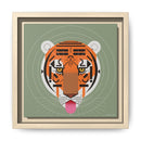 Cool Carnivore Charley Harper Giclee Framed Stretched On Canvas Print-35