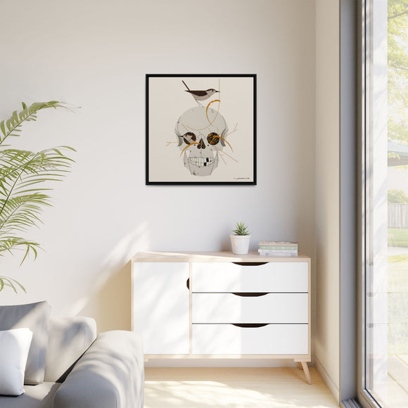 Charley Harper Wrented Giclee Framed Stretched On Canvas Print