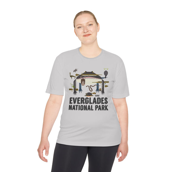 Everglades Unisex Moisture Wicking Tee