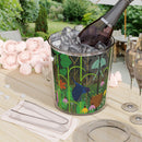 Charley Harper The Edge Lynx Prairie Acrylic Ice Bucket with Tongs-6