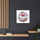 B-r-r-r-r-rdbath Charley Harper Framed Giclee Print on Stretched Canvas-84