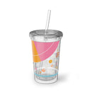 Edie Harper Sandpeeper 24HR Cold and 12HR Hot Double Insulated BPA-Free Acrylic Tumbler-1