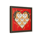 Vowlentine Charley Harper Framed Giclee Print on Stretched Canvas-50