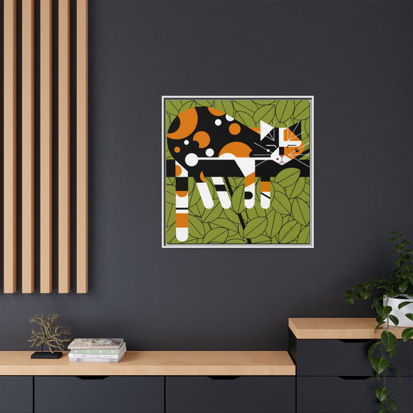 Charley Harper Limp On A Limb Framed Giclee Print Stretched On Canvas Art