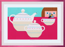 Tea Party Edie Harper Giclee Museum Quality Reproduction from Harper Original Archival Art-9