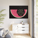 Watermelon Moon Charley Harper Framed Giclee Print on Matte Canvas-48