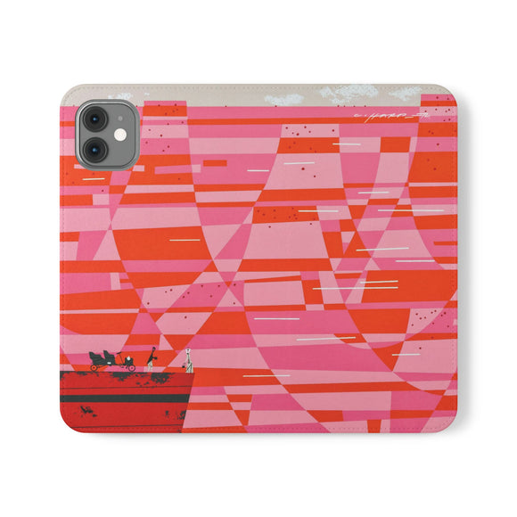 Charley Harper Grand Canyon Flip Folio Phone Case Travel Series