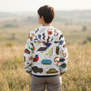 Charley Harper Space For All Species V1 Windbreaker-2