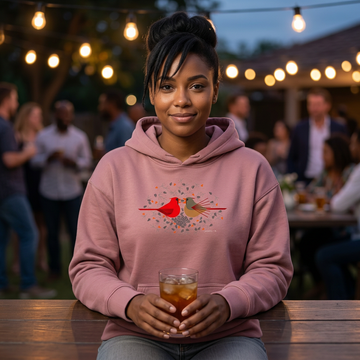 Cardinal Courtship Women's Featherweight French Terry Hoodie - 0