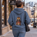 Otterly Delicious Charley Harper Fleece Hoodie-4