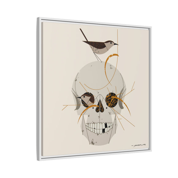 Charley Harper Wrented Giclee Framed Stretched On Canvas Print