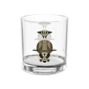 Raccrobat Charley Harper Rocks Glass, 10oz-1