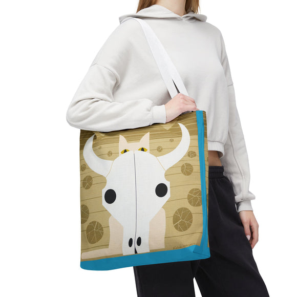 Edie Harper Cat Carson Western Scout Everyday Tote