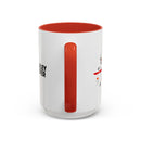 Cardinal Courtship Charley Harper Art Studio Classic Accent Mug 15oz-11