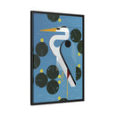 Herondipity Charley Harper Framed Giclee Print on Stretched Canvas-12