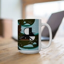CAM EDGE OHIO BRUSH CREEK Ceramic Mug,  15oz-5