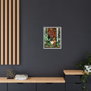 Charley Harper Sierra Range—National Park Service Commission 1990 Framed Giclee Wrapped Canvas Wall Art-18