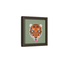 Cool Carnivore Charley Harper Giclee Framed Stretched On Canvas Print-138
