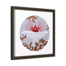 B-r-r-r-r-rdbath Charley Harper Framed Giclee Print on Stretched Canvas-43