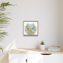 Fishful Thinking Edie Harper Framed Giclee Print on Stretched Canvas-132