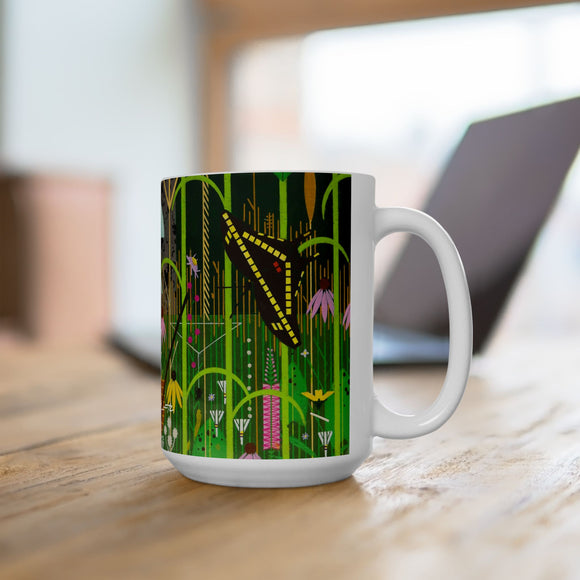 CAM EDGE LYNX PRAIRIE Ceramic Mug, 15oz