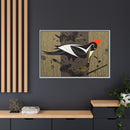 Ivory Billed Woodpecker Charley Harper Framed Giclee Print on Stretched on Canvas-42