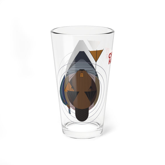 Over and Under Charley Harper Pint Glass, 16oz