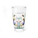 Wild Summer III Charley Harper Pint Glass, 16oz-1