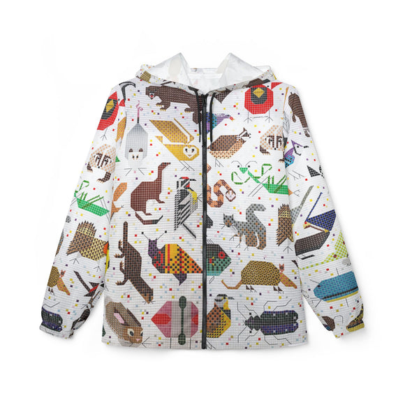 Charley Harper Space For All Species V1 Windbreaker