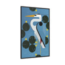 Herondipity Charley Harper Framed Giclee Print on Stretched Canvas-27