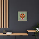 Cool Carnivore Charley Harper Giclee Framed Stretched On Canvas Print-164