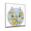 Fishful Thinking Edie Harper Framed Giclee Print on Stretched Canvas-59
