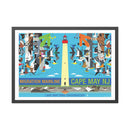 Cape May (Migration Mainline) Charley Harper Framed Poster-3