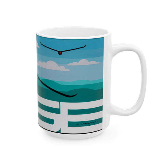 CAM EDGE OF APPAL MONARCH Ceramic Mug, 15oz