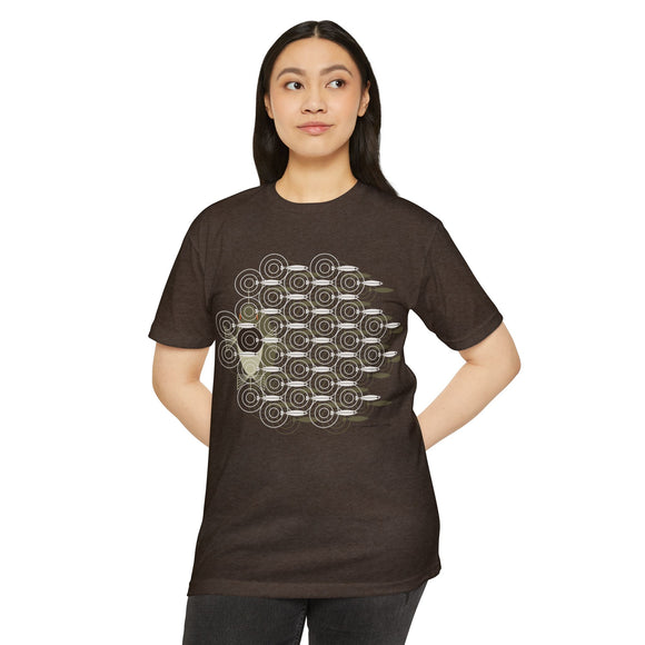 Charley Harper Skipping School Unisex CVC Jersey T-shirt