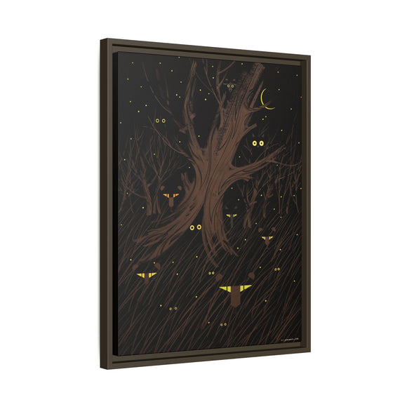 Creatures Wild and Tame Charley Harper Framed Giclee Print Stretched On Canvas