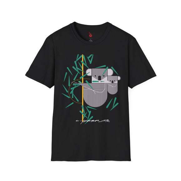 Charley Harper Koal Koala Unisex Softstyle T-Shirt