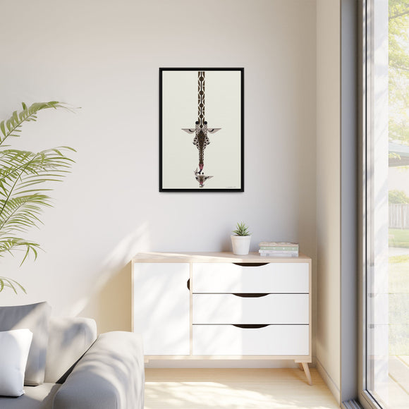 Love From Above Charley Harper Framed Giclee Print on Stretched Canvas