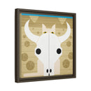 Cat Carson Western Scout Edie Harper Framed Giclee Print Stretched On Canvas-139