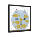 Fishful Thinking Edie Harper Framed Giclee Print on Stretched Canvas-83