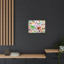 Charley Harper Florida Keys Framed Giclee On Canvas Wall Art-33