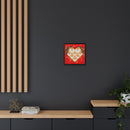 Vowlentine Charley Harper Framed Giclee Print on Stretched Canvas-22