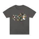 CAM Mystery of the Missing Migran Unisex Oversized Garment-Dyed T-Shirt-1