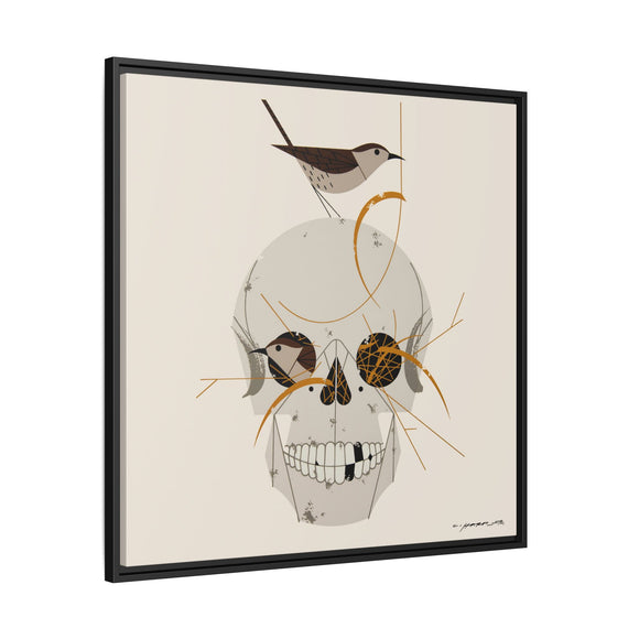 Charley Harper Wrented Giclee Framed Stretched On Canvas Print