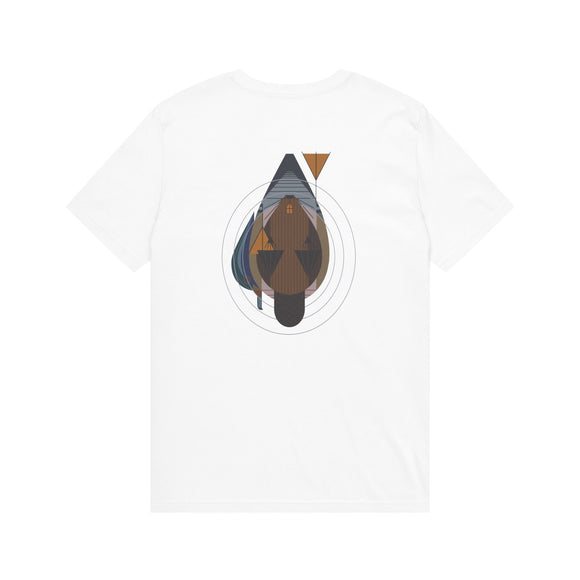 Over and Under Charles Harper Unisex Crafter Organic Mid-Light T-Shirt
