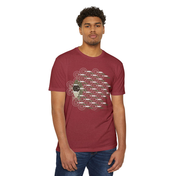 Charley Harper Skipping School Unisex CVC Jersey T-shirt