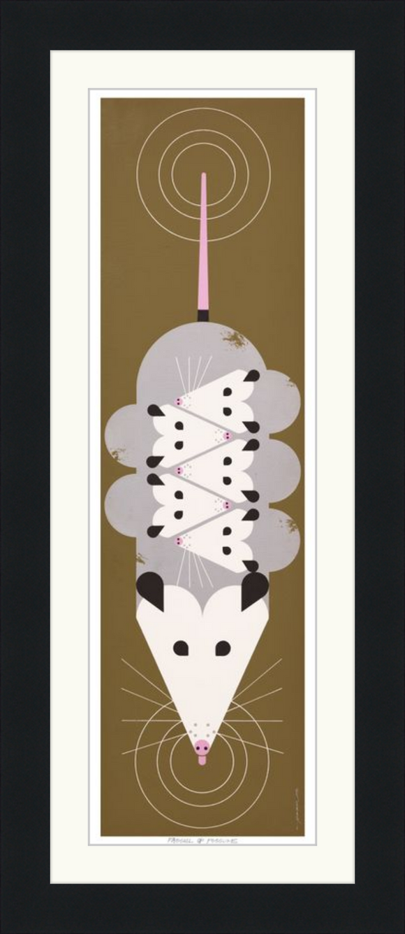 Passel of Possums Museum Quality Reproduction of Harper Archival Original Art