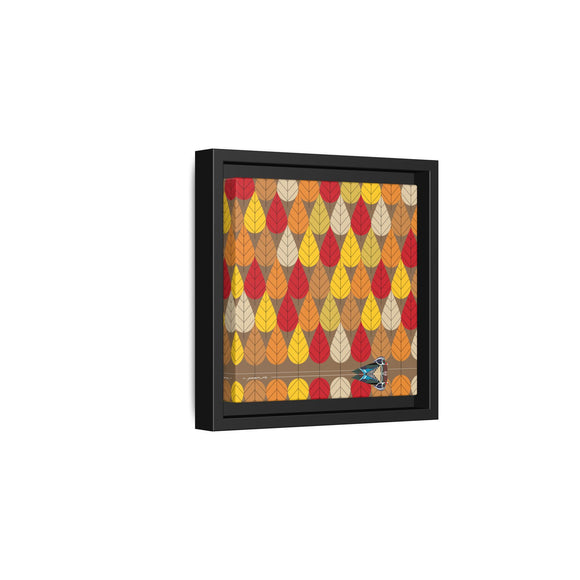 Octoberama Charley Harper Framed Giclee Print Stretched On Canvas
