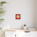 Vowlentine Charley Harper Framed Giclee Print on Stretched Canvas-75