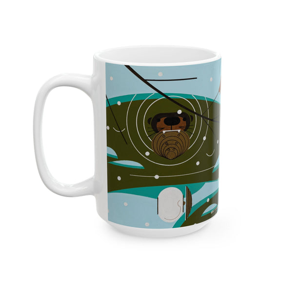 CAM EDGE OHIO BRUSH CREEK Ceramic Mug,  15oz